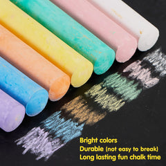 Washable Jumbo Sidewalk Chalk Set