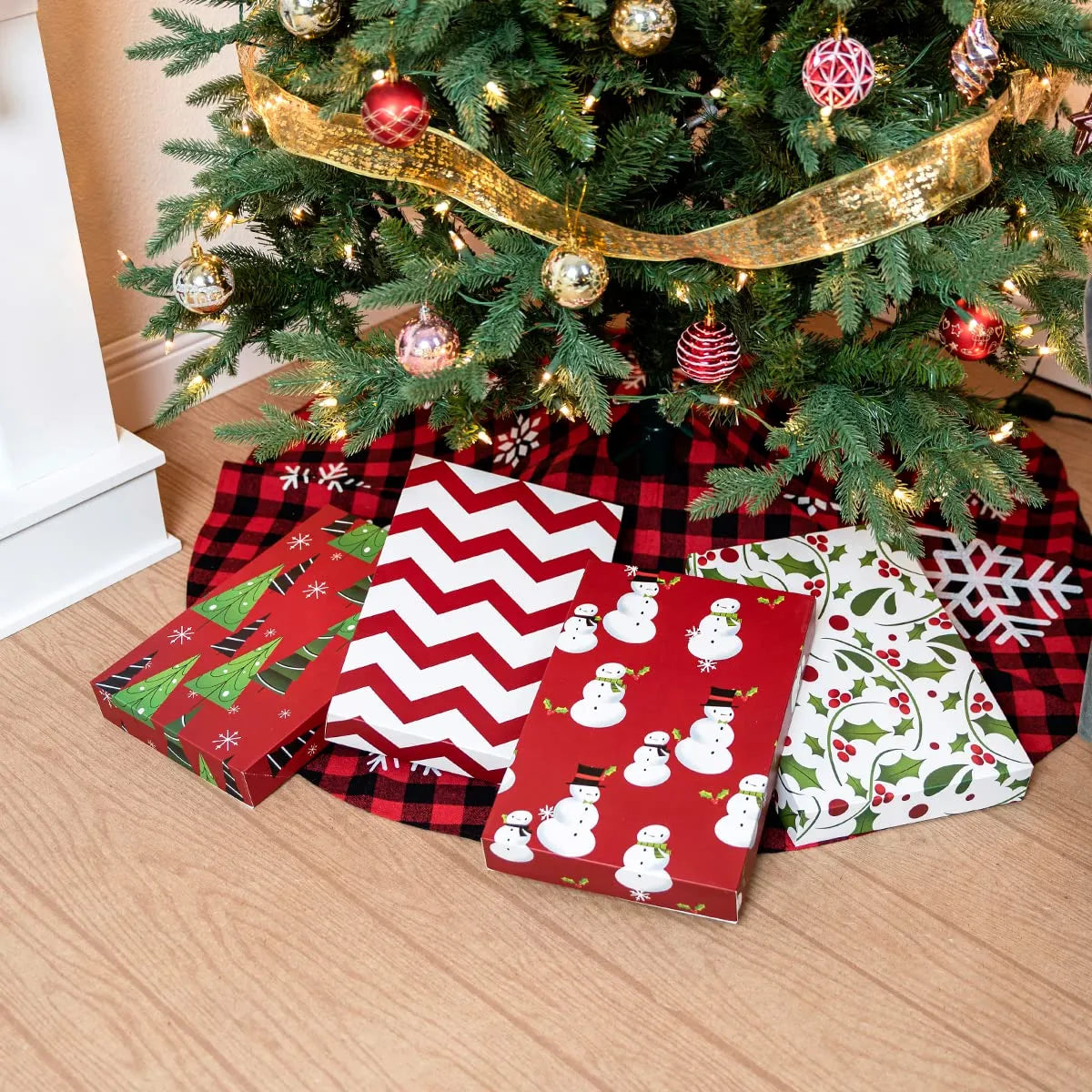 12 Pack Shirt Wrap Boxes with Lid and Base