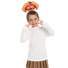 Thanksgiving Turkey Headband (24 Pack)