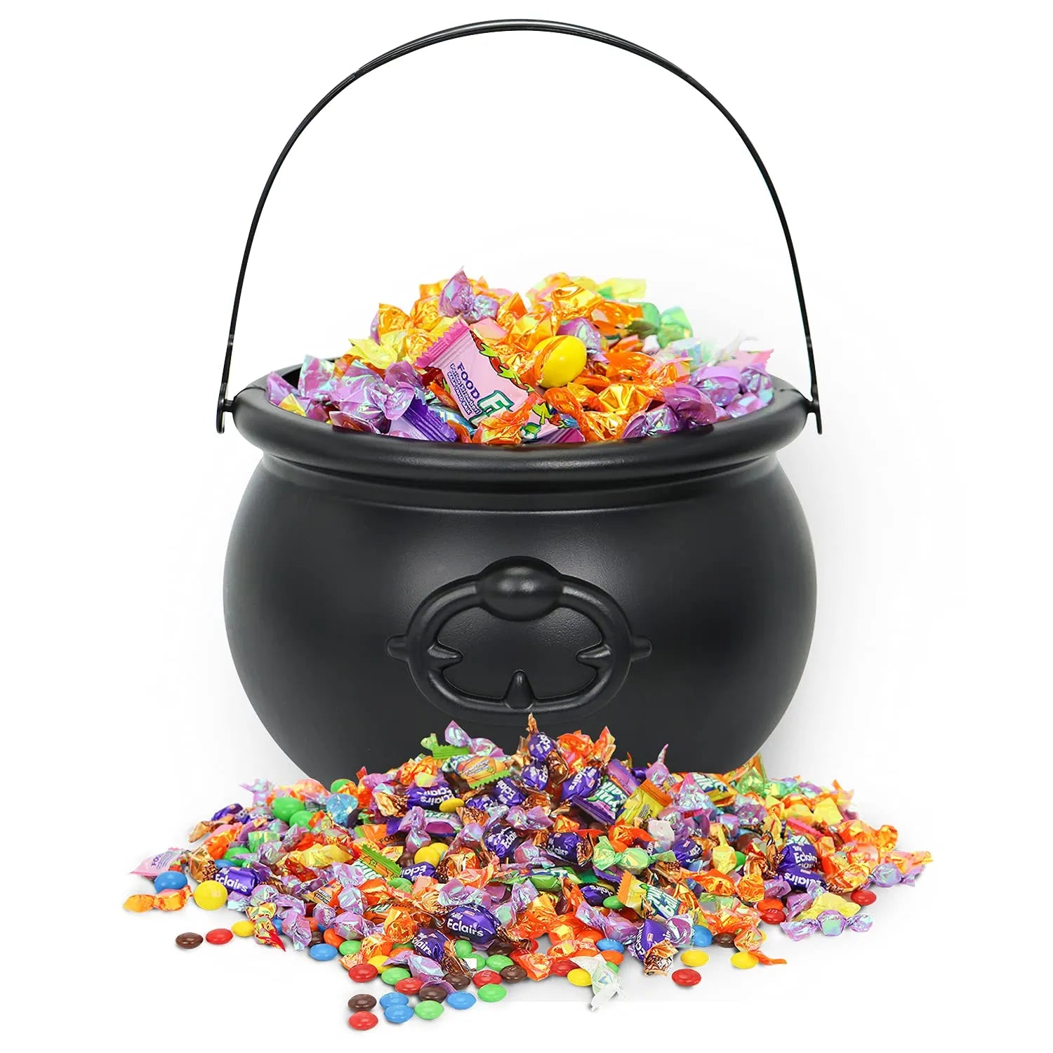 Large Halloween Black Cauldron