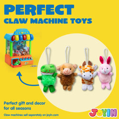 36-Piece Mini Plush Animal Toy Set (2.5 to 3 Inches, No Egg Shells)