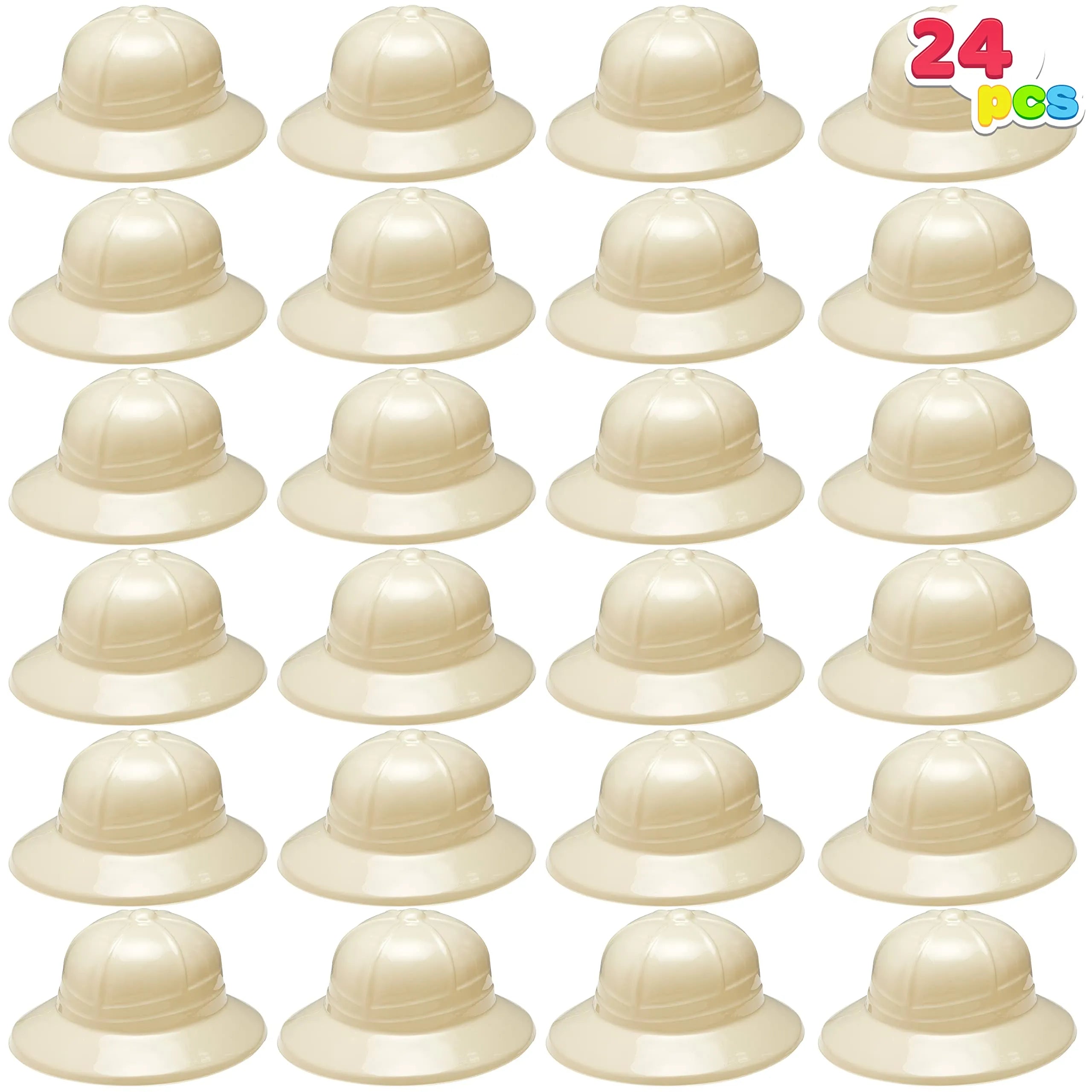 Jungle Theme Animals Explorer Party Hat, 24 Pcs