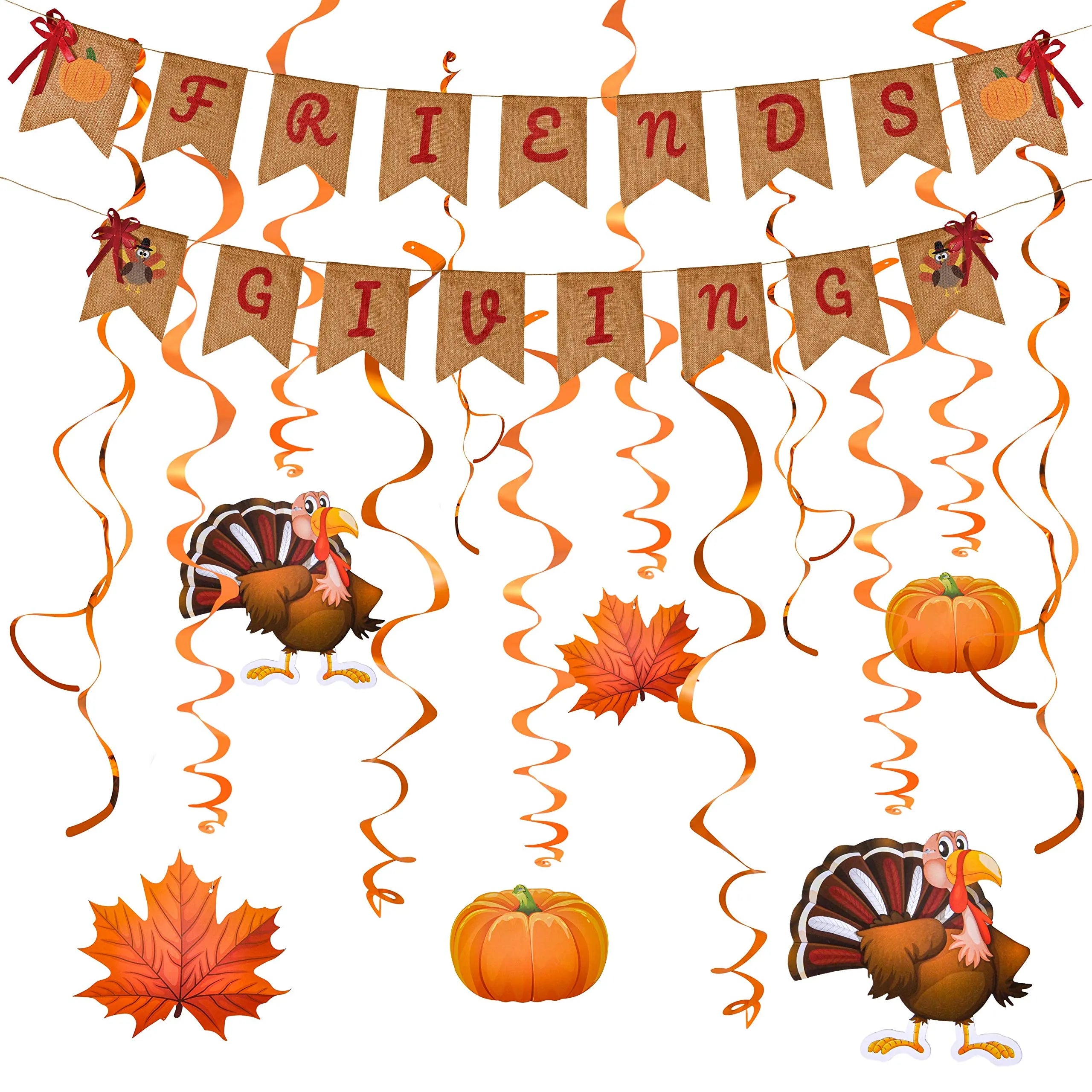 Friendsgiving Garland Decoration Set