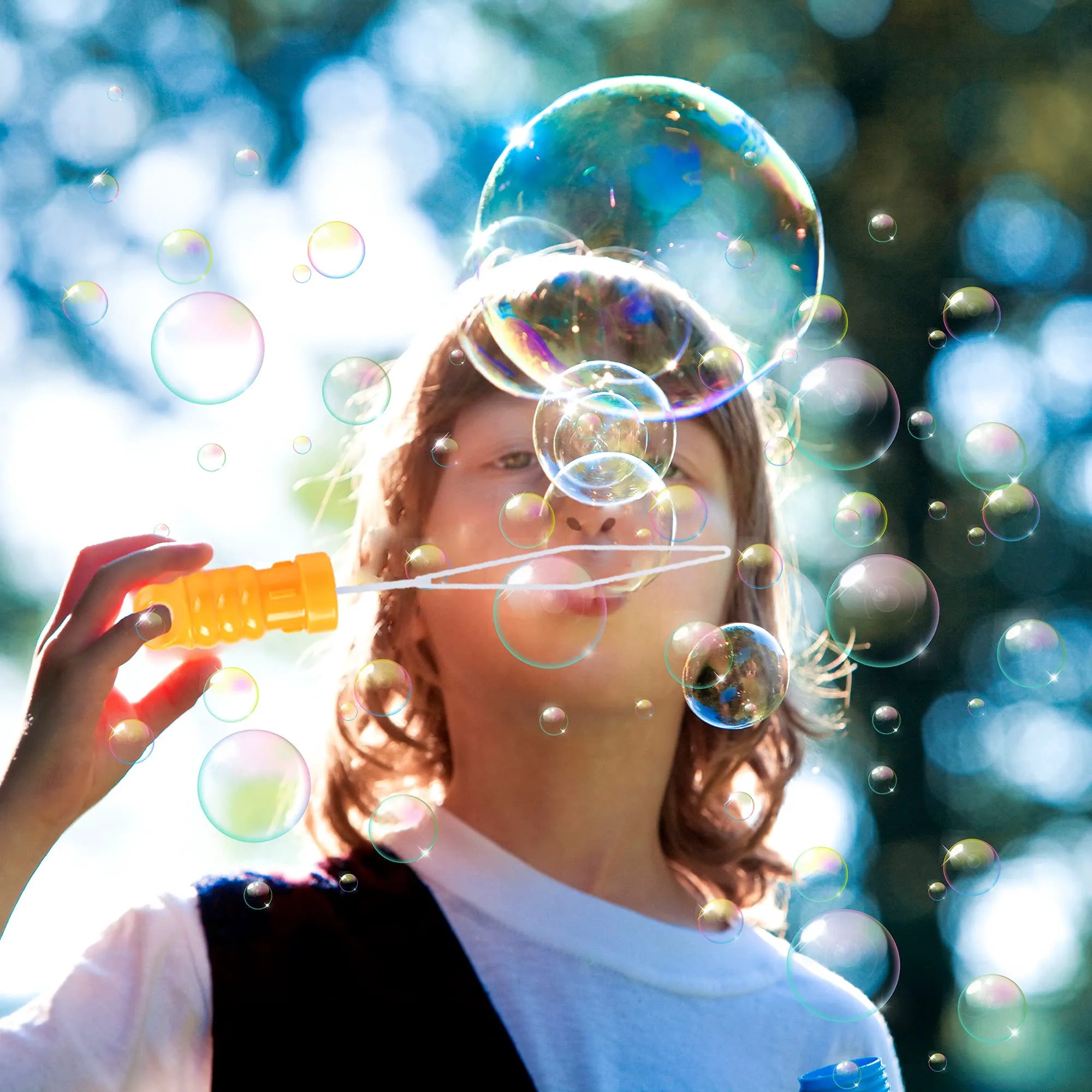 6-Color Bubble Wands, 24-Pack