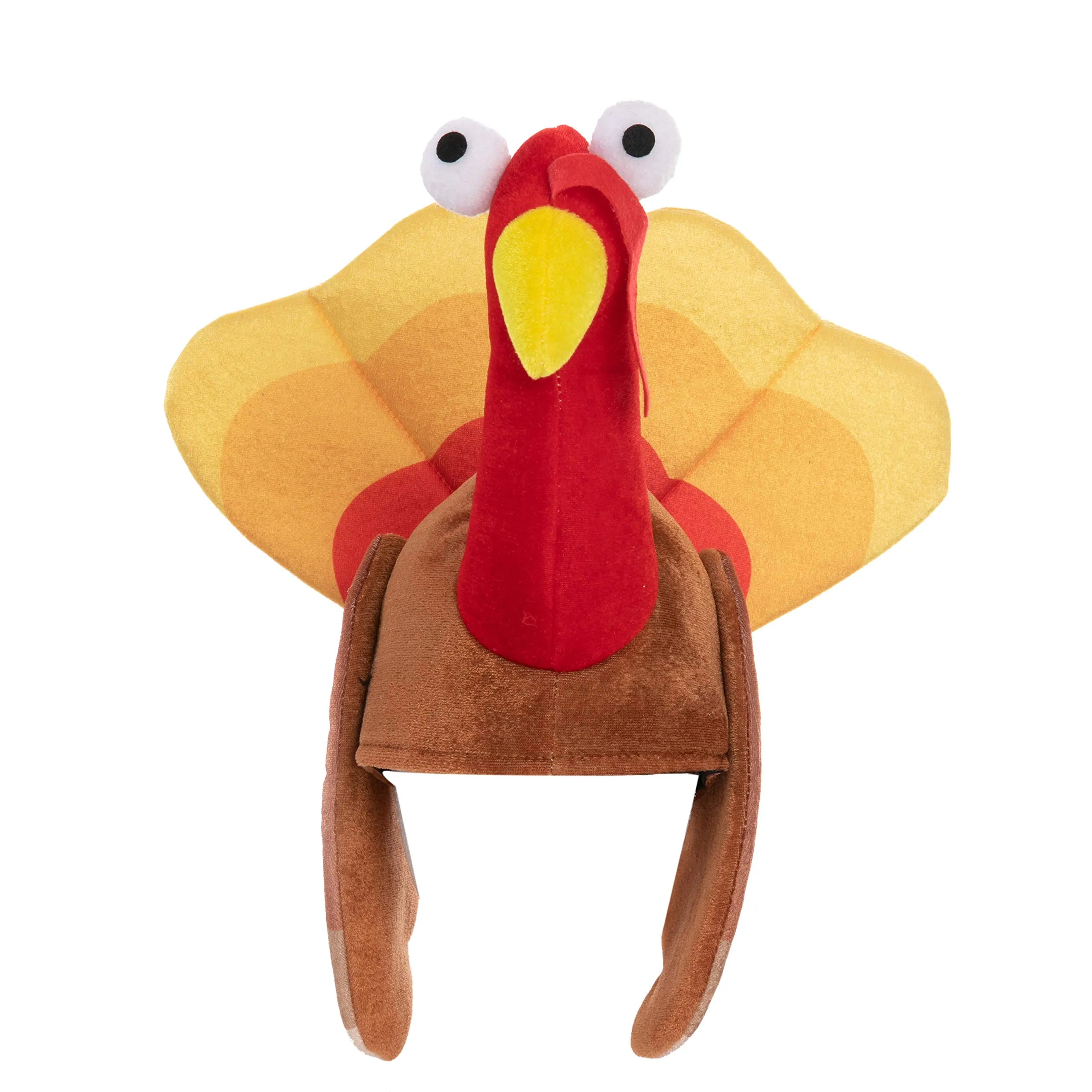 2-Pack Silly Thanksgiving Turkey Hat