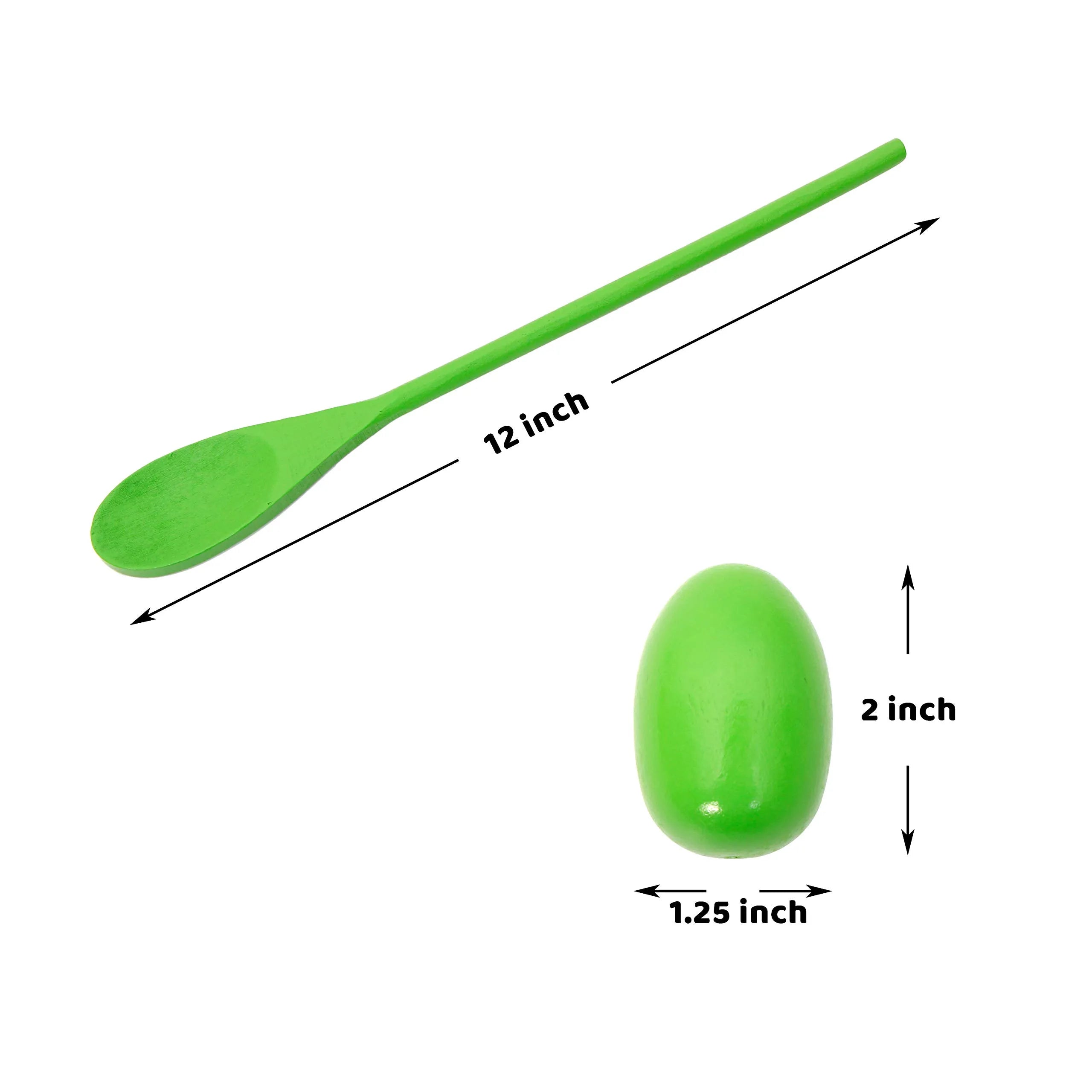 Spoon Race Game, 12 Pieces