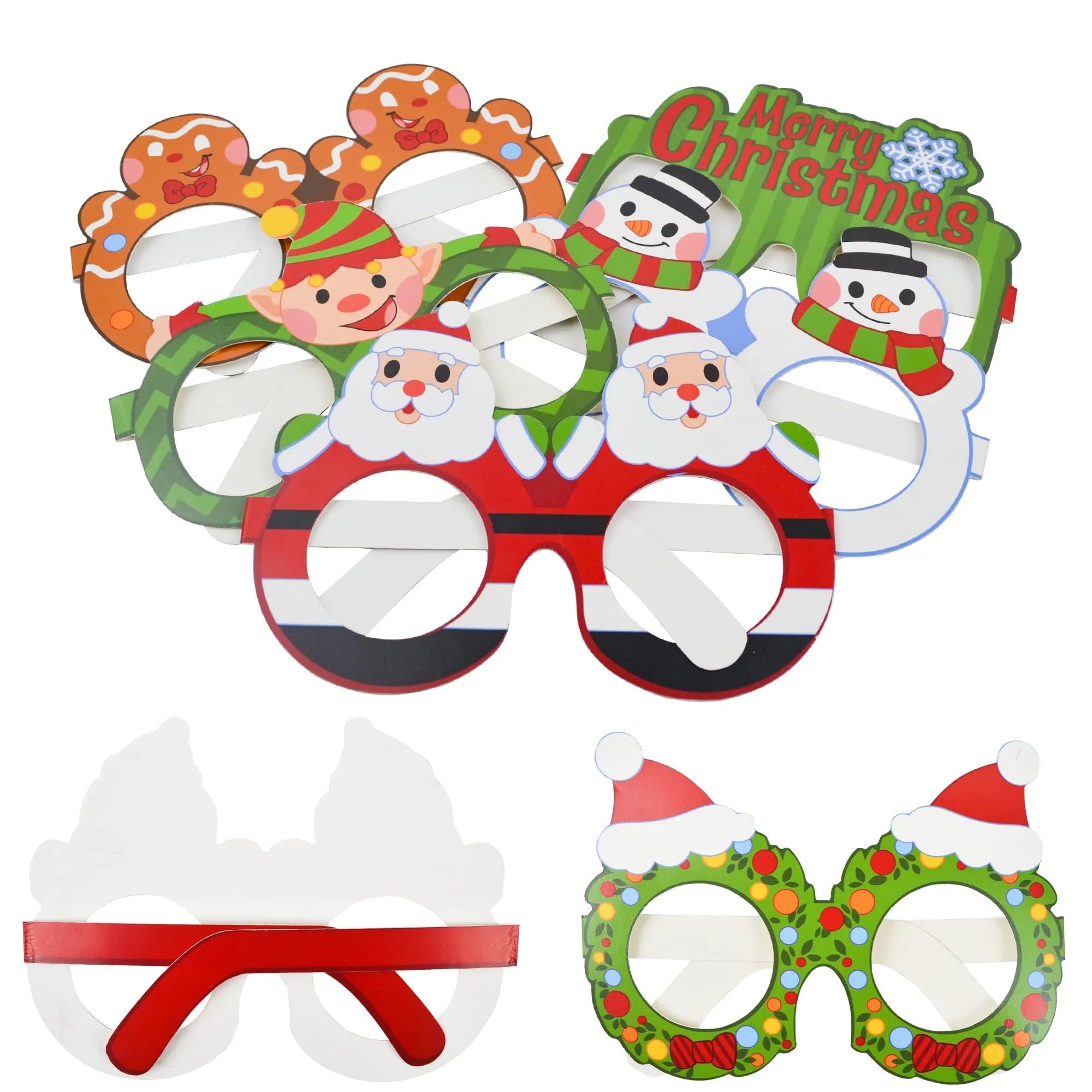 Christmas Glass Frames Party Favors (36 Pcs)