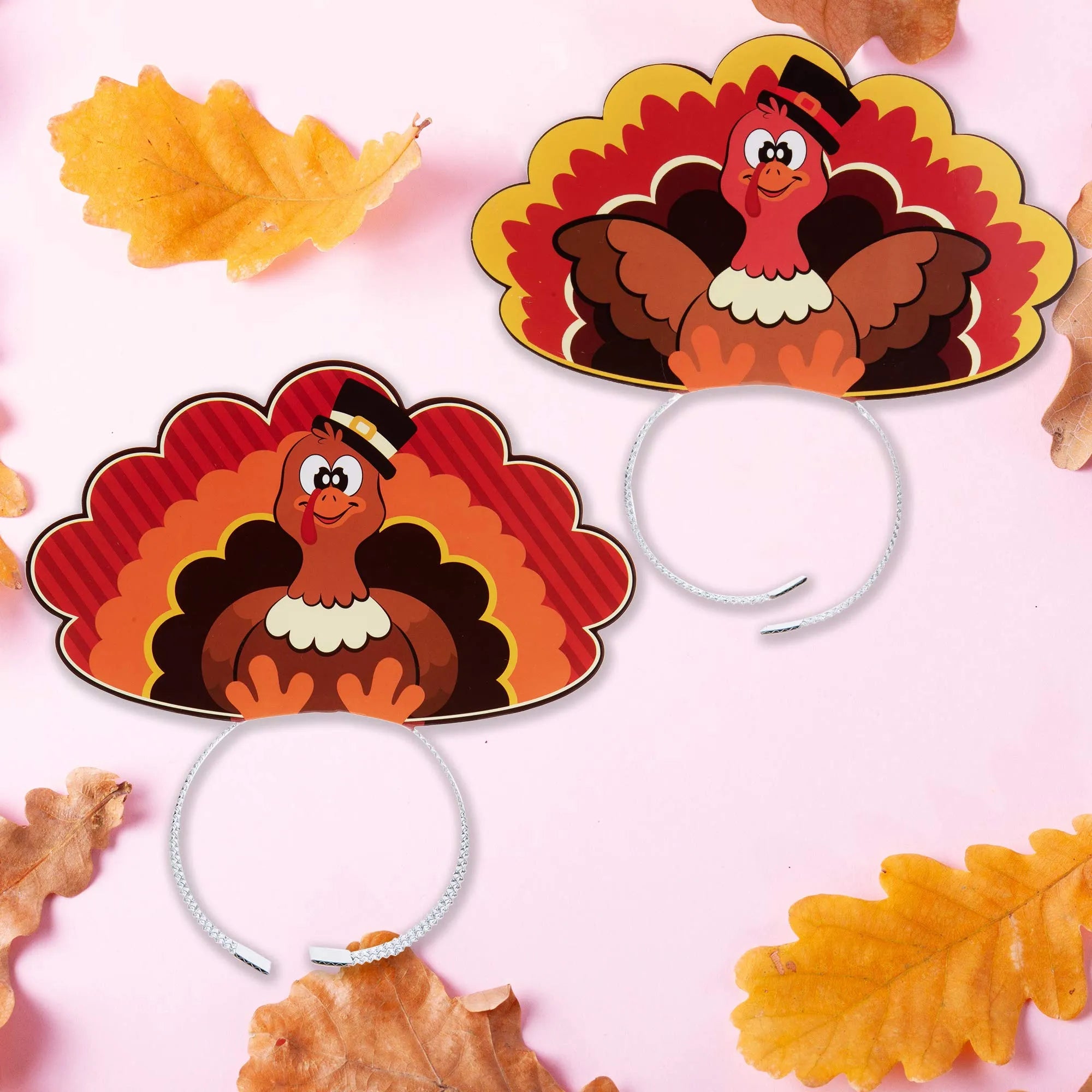 Thanksgiving Turkey Headband (24 Pack)