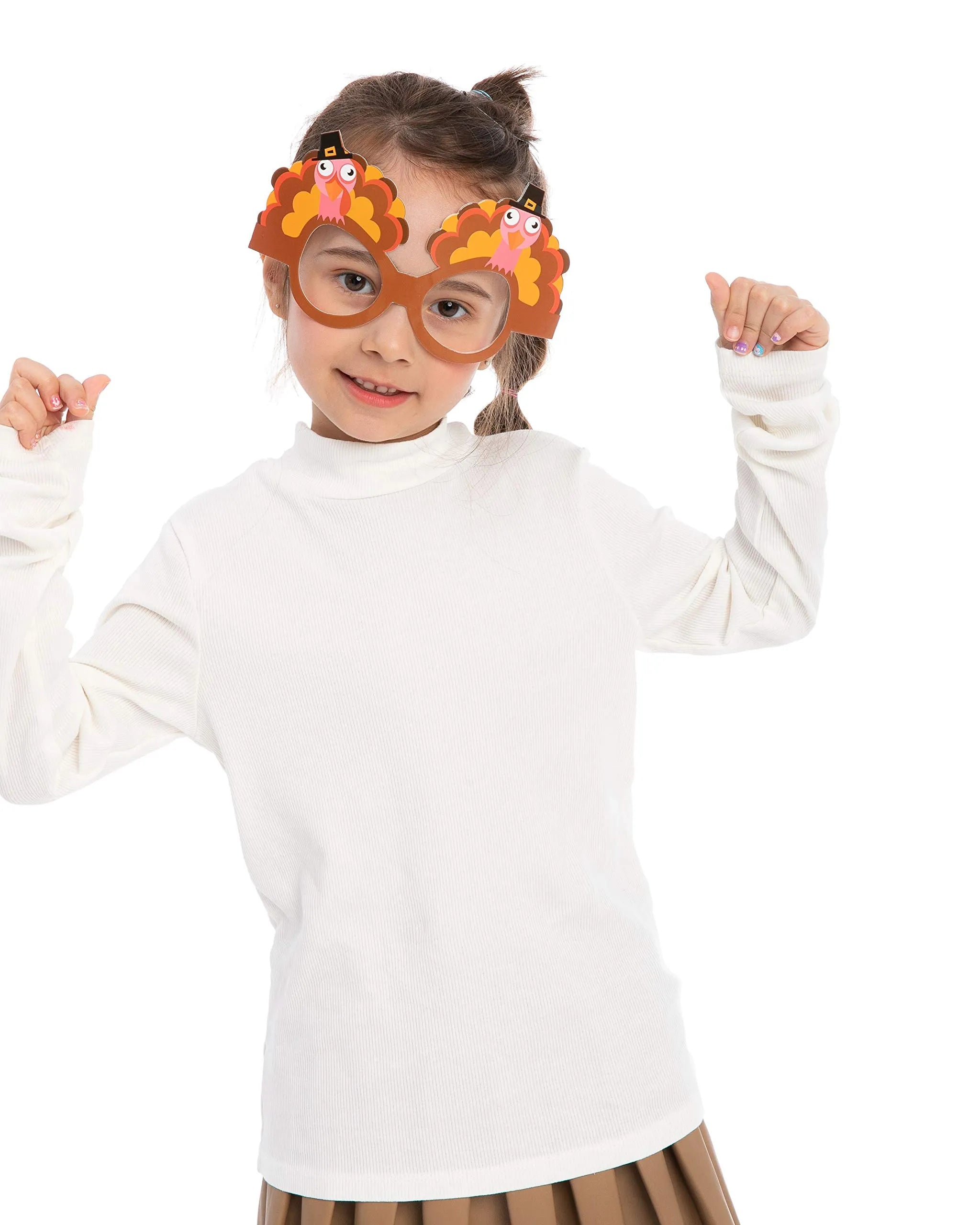 Thanksgiving Turkey Glasses Frames (48 Pack)