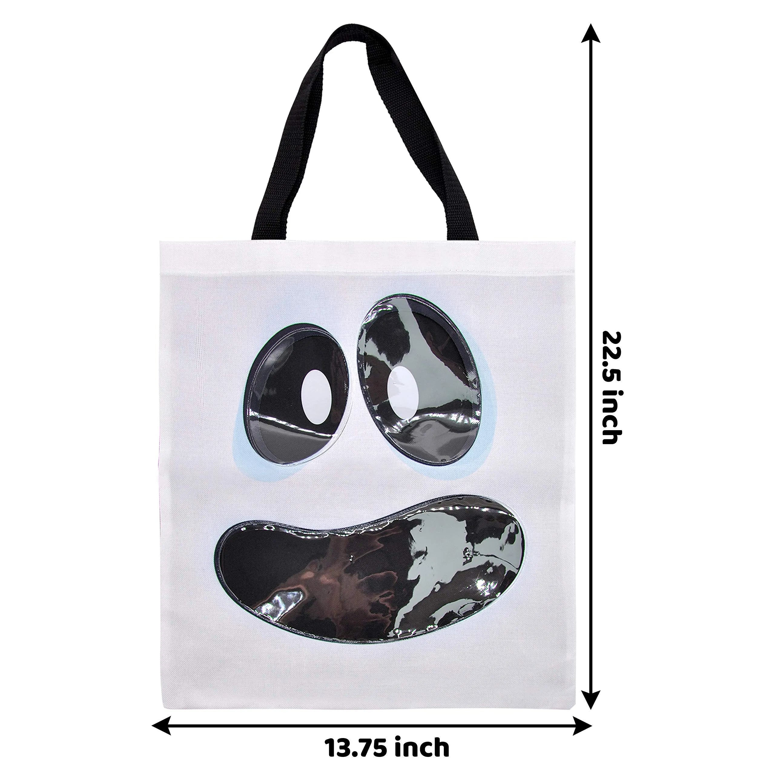 22.5" See-Through Grocery Bags, 3-Pack