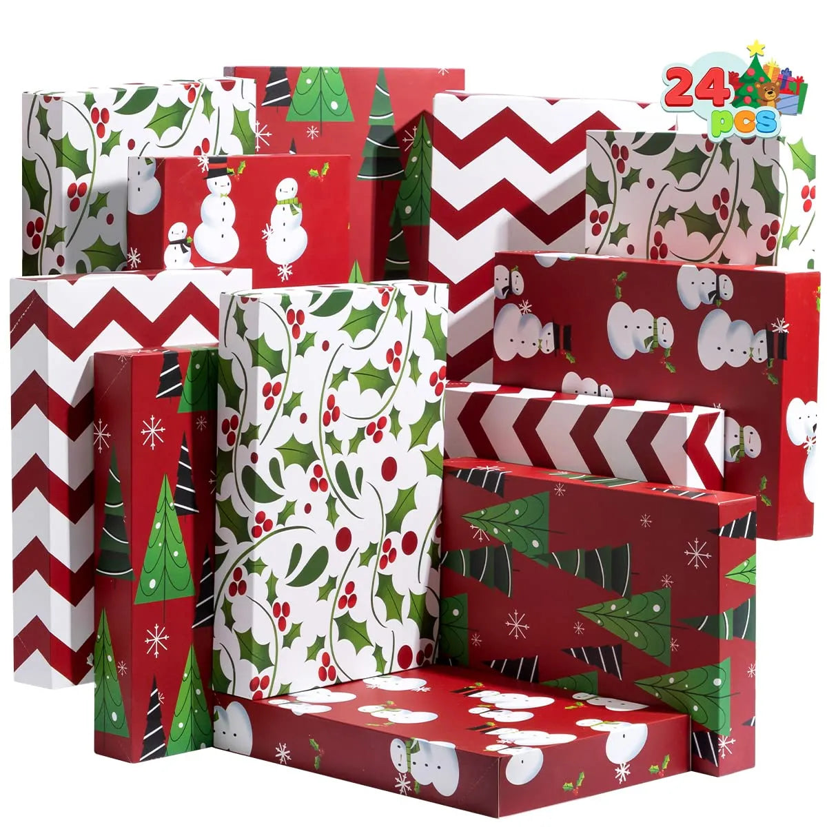 12 Pack Shirt Wrap Boxes with Lid and Base