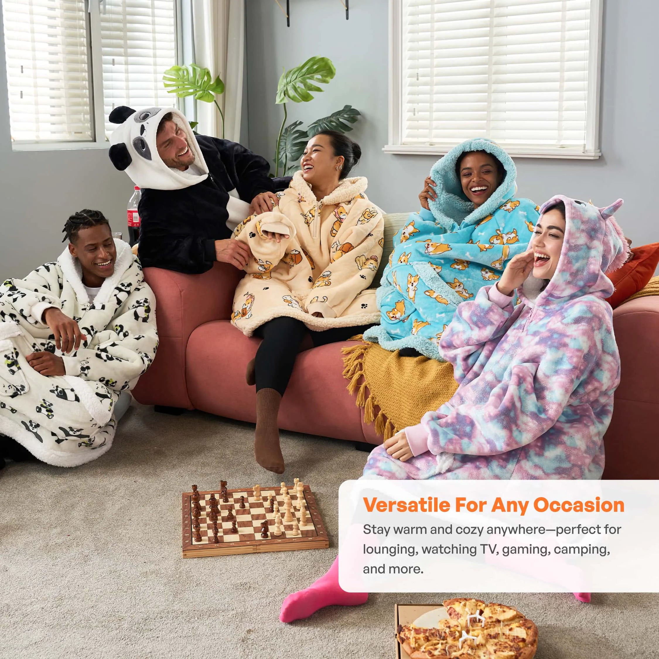 Unicorn Adult Sherpa Wearable Blanket