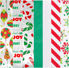 Holographic Christmas Tissue Paper for Gift Wrapping